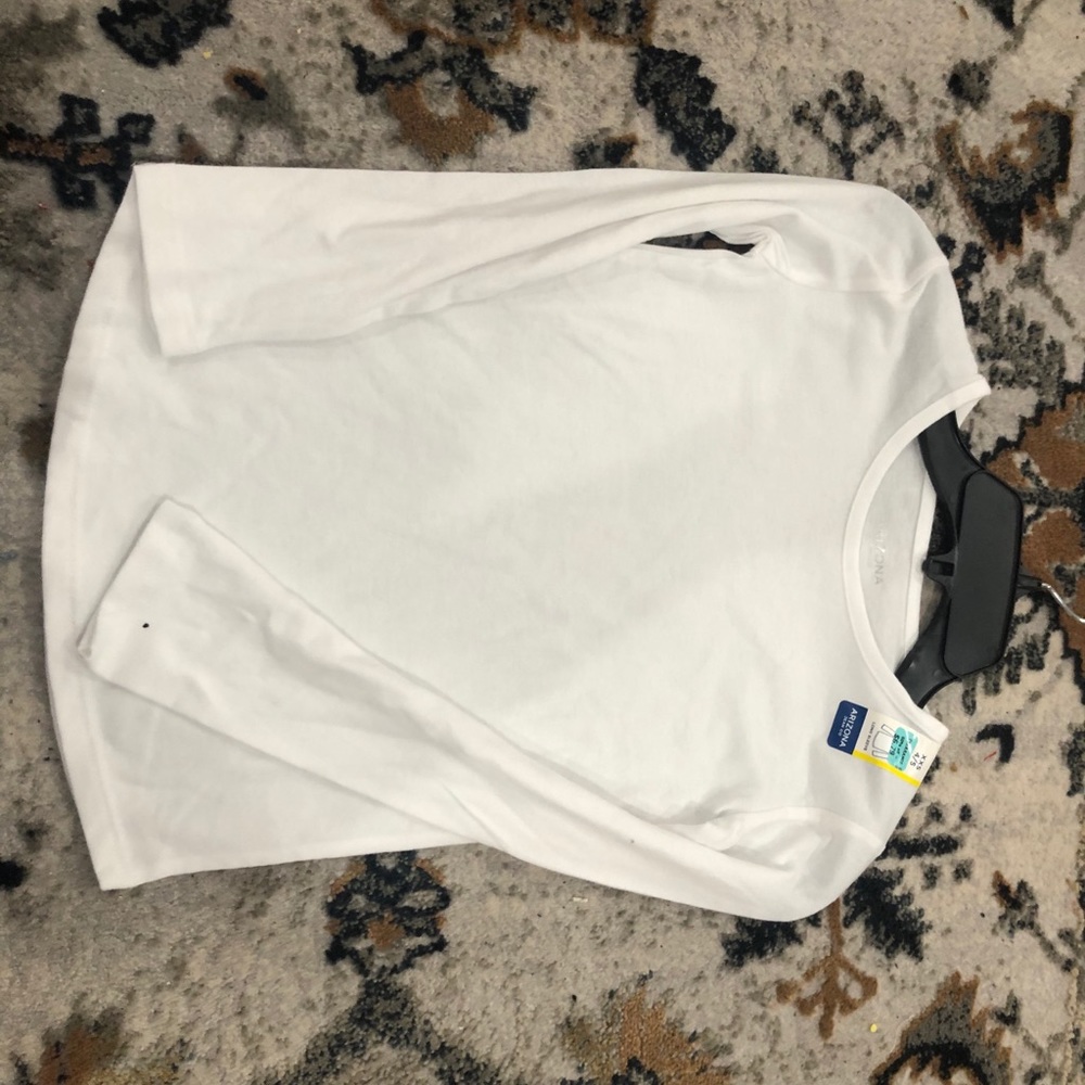 Long sleeve white shirt!
